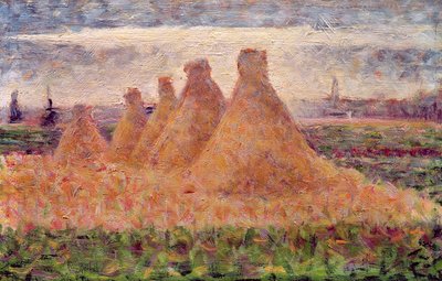 Meules de paille - Georges Seurat